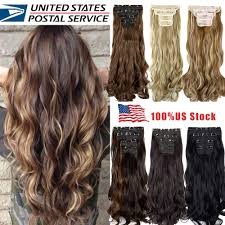 We have all the info you need to know about banding, plopping, scrunching, and pineappling even the most skilled stylist knows that naturally curly hair has a mind of its own; 24 Natural Curly Long 4 Pcs Set Thick Clip In On Hair Extensions Wavy Weave Us Ebay