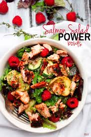 Salmon Salad Power Bowls Recette Recettes De Cuisine Miam Souper