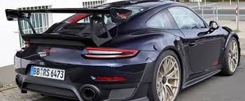 Porsche's 911 gt2 rs has once again set a nürburgring lap record, after a lightly modified example became the fastest ever road car around the track. Night Blue Metallic Porsche 911 Gt2 Rs Has Nurburgring Record License Plate Autoevolution
