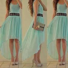 Hi Lo Dress Via Tumblr Fashion Beautiful Dresses Pretty Dresses