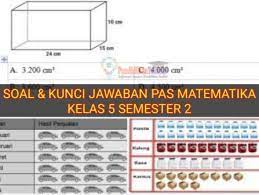 Pada kesempatan kali ini admin akan coba share soal penilaian akhir tahun tingkat sd/mi kelas v mata pelajaran matematika semester 2 kurikulum 2013. Soal Uas Pas Matematika Kelas 5 Sd Mi Semester 2 Dan Kunci Jawaban Kurikulum 2013 Pendidikanterkini