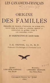 Connaitre L Origine De Son Nom De Famille Genealogy Canadian Ancestry Dna Genealogy
