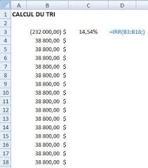 Sélectionner qqn sur dossier loc v locution verbale: Calculer Le Tri Et Le Delai De Recuperation D Un Projet D Investissement