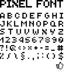 I already have instructions on a few mod so ple. Stock Images Royalty Free Pictures Illustrations Videos Istock Pixel Font Lettering Alphabet Pixel Art