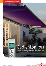 Doch kann man mit alexa auch den eigenen pc steuern? Weinor Funksteuerungen Bedienkomfort Funksteuerungen Fur Weinor Produkte Pdf Free Download
