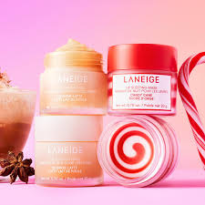Soft lips only this cozy season ❤️☕ Your new limited-edition Lip Sleeping  Mask flavors are here in Eggnog Latte and Candy Cane! 🤩 Coming to  @sephora, #sephora at @kohls, & us.laneige.com on