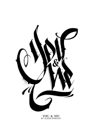 Black White Calligraphy By Alexis Persani Via Behance Graffiti Lettering Tattoo Lettering Fonts Graffiti Font