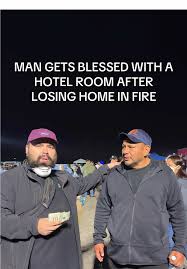 Hotel Room Blessing After Losing Home to Fire