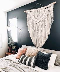 Boho Bedroom Macrame Headboard Home Decor Handmade Home Decor