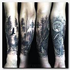 Wolftattoo Tattoo Tattoovorlagen Armband Four Arms Tattoo Japanese Tattoo Ideas For Guys Tattoo Sta Wolf Tattoo Sleeve Forest Tattoos Forest Tattoo Sleeve