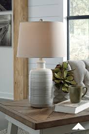 Marnina Taupe Ceramic Table Lamp By Ashley Furniture Ashleyfurniture Homedecorideas Homedecor Ceramic Table Lamps Table Lamp Sets Table Lamp