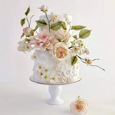We Have No Doubt These 28 Sugar Flower Wedding Cakes Will Spark Your Fancy We Rounded Up Th Sugar Flower Wedding Cake Wedding Cakes With Flowers Sugar Flowers
