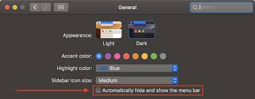 How to hide top bar on chrome and chromium ubuntu and most linux distribution generally shows title bar for chromium by default. How To Show And Hide The Menu Bar On A Mac