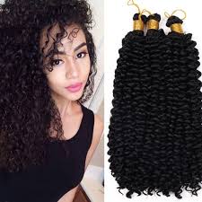 I've had it in 5 days and i'm starting to break out, not to mention installation was a pain because the hair kept tangling. Water Wave Crochet Latch Hook Braiding Hair Bulk Freetress Synthetic Crochet Braid Hair Extension Shopee Malaysia