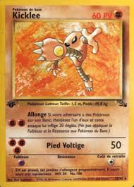 This amazing pokémon has an awesome sense of balance. Kicklee Fossile 22 Pokepedia