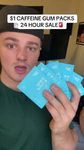 $1 Caffeine Gum Packs Flash Sale Extended in New York!