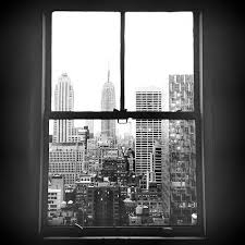 A Window View From Rockefeller Plaza Window Skyline Skyscrapers Rockefeller Rockefellercenter Rockefellerplaza Ny Newyork Manhattan City Bw Blacka Window View Manhattan City Views
