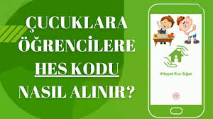 Hes kodu pandemi süreciyle birlikte, birey ve toplumun güvenliğini sağlamaya yardımcı oluyor. Ogrenciler Cocuklar Icin Hes Kodu Nasil Alinir Youtube