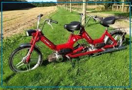 Bisher Kannte Ich Nur Tandem Fahrrader Hier Ein Tandem Mofa Euer Hans Von Der Autoerlebniswelt Tu Taunus Tandem Fahrrad Mofa Autos