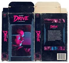 Drive Retro Vhs Cover Mockup Cover Artwork Vhs Box Retro