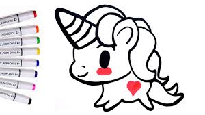 Dibujos De Unicornios Para Colorear Bebes