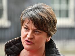 Arlene foster was responding to a clip of a child apparently driving a lorry towards the m1 motorway on the a4. Arlene Foster Brexit Brinkmanship Rooted In A Border Childhood Arlene Foster The Guardian