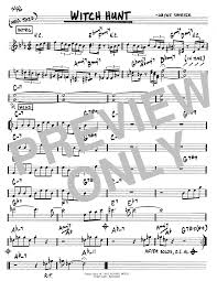 wayne shorter witch hunt sheet music notes chords download printable trumpet transcription sku 198918