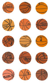 Untitled Basketball Wallpaper Jonas Wood Illustration Basketball Wallpaper