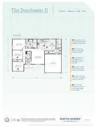 A linen closet sits opposite the full bath on the main floor. Dorchester Ii Floor Plan Ranch Custom Home Wayne Homes