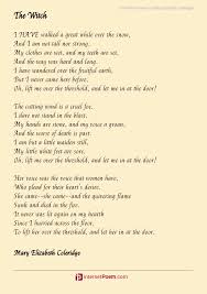 Here are the words to her romantic poem. Poem About Witch On Trial Page 1 Line 17qq Com