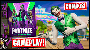 New last laugh bundle early gameplay in fortnite season 4. Pizo On Twitter The Last Laugh Bundle In Fortnite Joker Batman Https T Co Tfbo17xoan