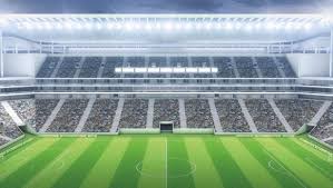 Corinthians had been attempting to build a new stadium since late twentieth century, but their four consecutive designs had to be were dropped without going forward. Floodlight For Sports Arena Corinthians Sao Paulo Brazil E Cue