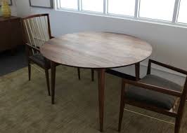 Inspire q norwegian danish modern chestnut tapered dining set, $872.49. Vintage Round Danish Modern Dining Table
