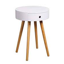 You can regularly wipe this nightstand with a dry cloth. Cheap White Round Bedside Table Find White Round Bedside Table Deals On Line At Alibaba Com