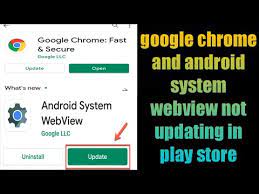 Google says it's working on a fix. Google Chrome And Android System Webview Not Updating In Play Store Problem Solution Youtube