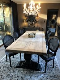 Epingle Par Casa Di Arturo Sur Table Monastere Pieds Patines Noir Mat Salle A Manger Design Relooker Meuble Deco Maison
