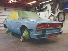 For large, even flat spots such as the hood or the trunk you will want to get a lot of paint on the brush. Painting A Car At At Home Part 2 Creating A Perfect Surface For Fin Articles Grassroots Motorsports