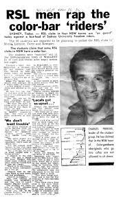 The demonstrations in walgett and moree created tension. 1965 Freedom Ride Aiatsis