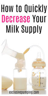 If you have lost a baby, and would like to donate the milk you express during this time, or any you might have frozen, you can contact one of the milk banks around the country. Got Too Much Milk How To Decrease Your Milk Supply Exclusive Pumping Decrease Milk Supply Milk Production Breastfeeding Milk Supply