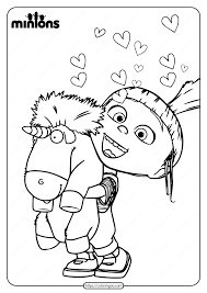 And see also some randomly maybe you like Minions Agnes Gru And Unicorn Coloring Page
