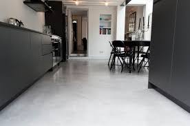 Micro Concrete Kichen 1024x680 Residential Flooring Polished Concrete Flooring Concrete Kitchen