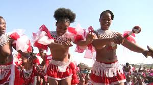 Zulu Maidens Sing Baleka Sekunzima African Beauty Zulu Maiden