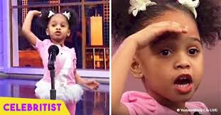 Girl 3 Steals Hearts Reciting Poem Hey Black Child In Viral Video