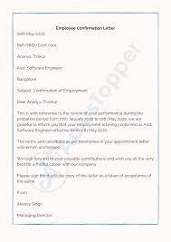 Confirmation Letter | Letter Of Confirmation Format, Samples, Templates - A  Plus Topper