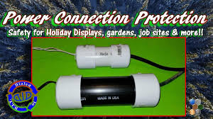 Maxx heavy duty extension cord cover and plug protection, green. Power Cord Protection Diy Outdoor Display Safety Youtube