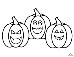 Children love to know how and why things wor. Free Printable Pumpkin Coloring Pages Sheets Printabulls
