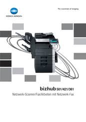 The download center of konica minolta! Konica Minolta Bizhub 501 Bedienungsanleitung Pdf Herunterladen Manualslib