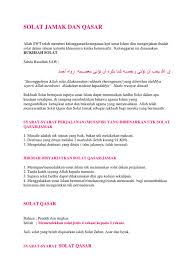 Niat salat jamak taqdim zuhur dan asar adalah: Solat Jamak Dan Qasar