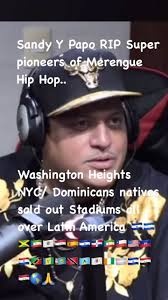 Rip To Sandy Y Papo for being part of the Latino/ Merengue Hip Hop Movement  and Music it self You are Gone but never For Gotten my Good Friends I love  it and reminisce when you Guys used to battle ...