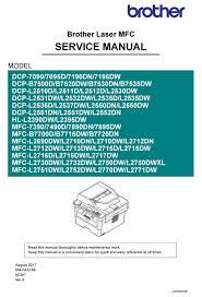 If you are interested in this brother dcp printer, you can buy it at a cheap price with specs up to 27 ppm black. Brother Dcp 7090 Service Manual Pdf Download Manualslib